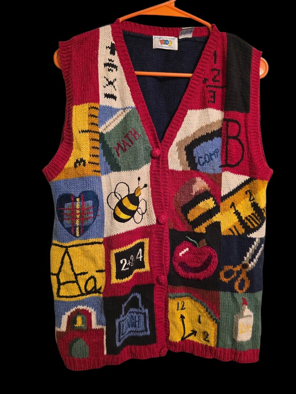 Vintage | School Themed Sweater Vest